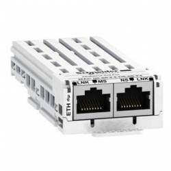 Módulo de comunicación Modbus/TCP - Ethernet/IP 2xRJ45 - VW3A3720