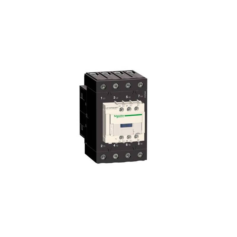 CONTACTOR. 4P AC1 440V 80 A BOBINA. 220V - LC1DT80AM7