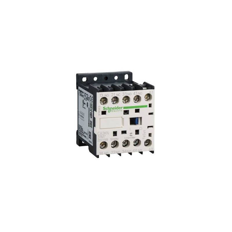 CONTACTOR AUX.K 3NA+1NC 220V 50/60HZ - CA2KN31M7