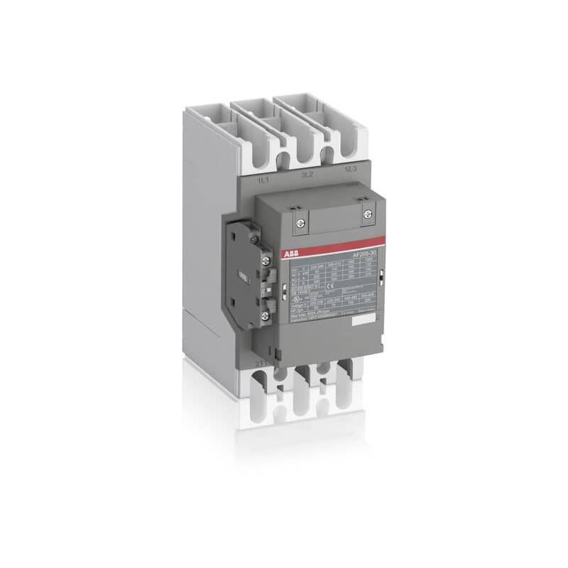 Contactor AF tripolar 205A 400V - 110kW  (AC-3) Bobina 100...250 Vca - Vcc C. Aux 1NA+1NC - 1SFL527002R1311