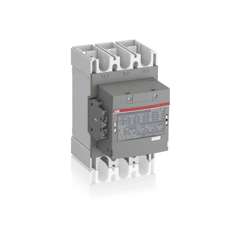 Contactor AF tripolar 370A 400V - 200kW  (AC-3) Bobina 100...250 Vca - Vcc C. Aux 1NA+1NC - 1SFL607002R1311