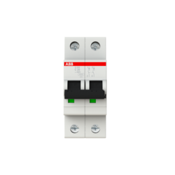 Interruptor termomagnético 2P 20A 6kA Curva C - S202-C20 - 2CDS252001R0204