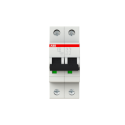 Interruptor termomagnético 2P 25A 6kA Curva C - S202-C25 - 2CDS252001R0254