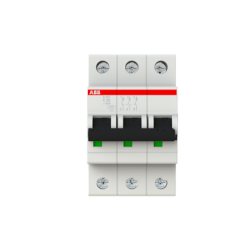 Interruptor termomagnético 3P 20A 6kA Curva C - S203-C20 - 2CDS253001R0204