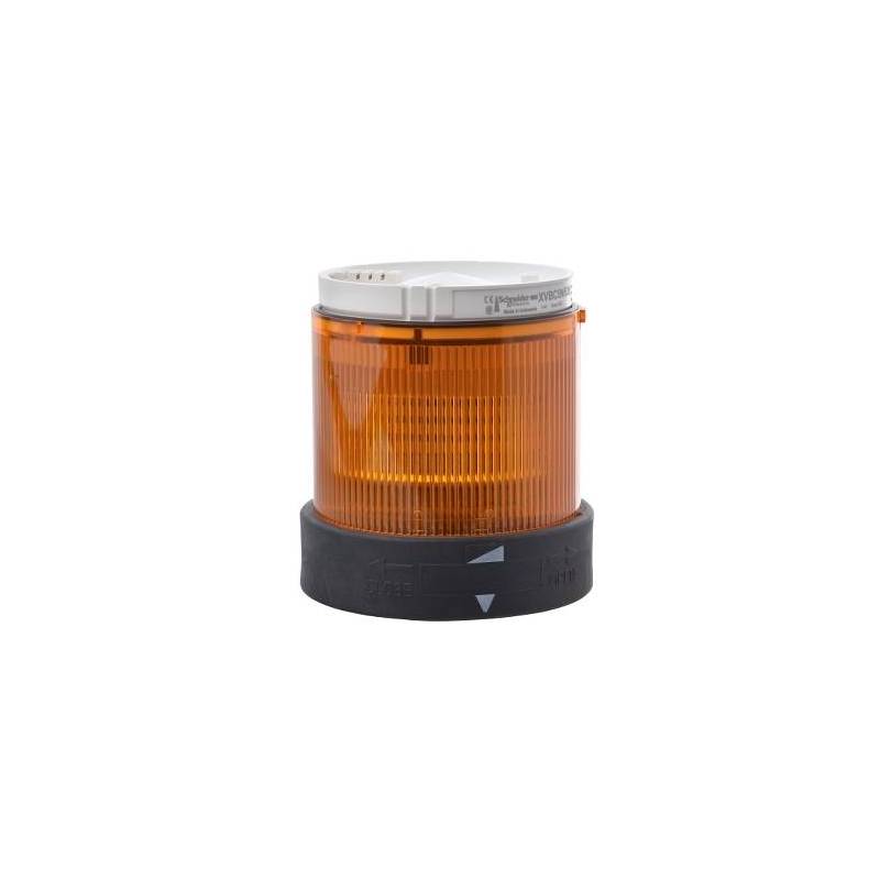 Baliza para columna Harmony XVB-Led Integrado NARANJA-Policarbonato-D 70mm-120VAC - XVBC2G5