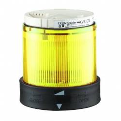 Baliza para columna Harmony XVB-Led Integrado AMARILLO-Policarbonato-D 70mm-120VAC - XVBC2G8