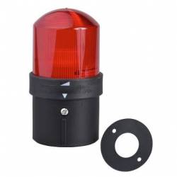 Baliza c/parpadeo completa Harmony XVB-s/Lampara incluida-ROJO-Policarbonato-D 70mm-48..230VCA-IP65 - XVBL4M4