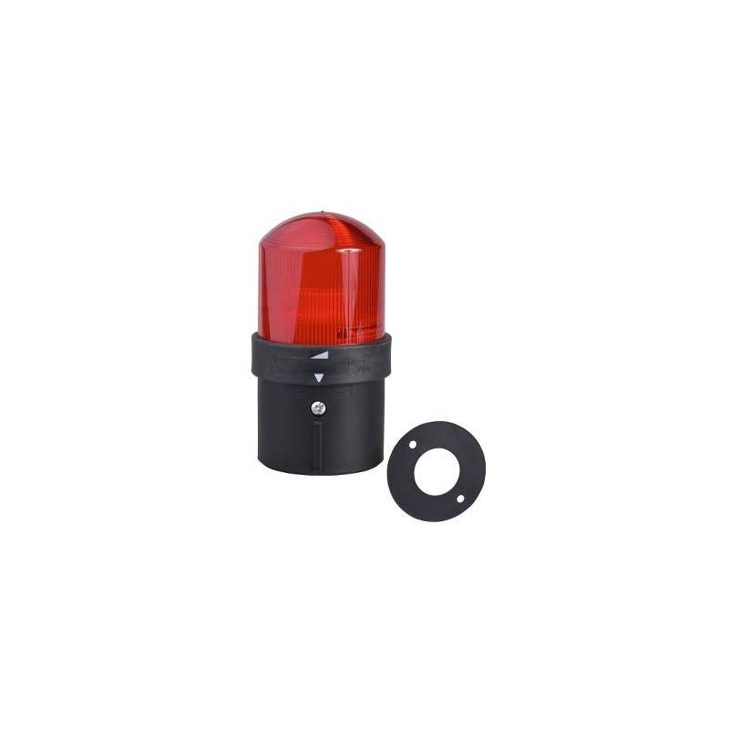 Baliza c/parpadeo completa Harmony XVB-s/Lampara incluida-ROJO-Policarbonato-D 70mm-48..230VCA-IP65 - XVBL4M4