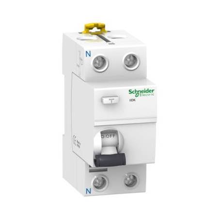 Interrupteur Différentiel Schneider Electric Acti9 IID 4P 80A 300mA Type A-SI - Référence A9R35480 - 7