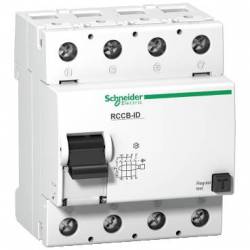 Interruptor de Protección Diferencial Acti9 iID 4P 125A 400-415Vca 30mA Clase AC - 16905