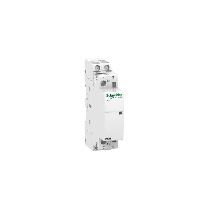 Contactor Modular Act i9 iCT con mando remoto 25A 2NA 24Vca  - A9C20132