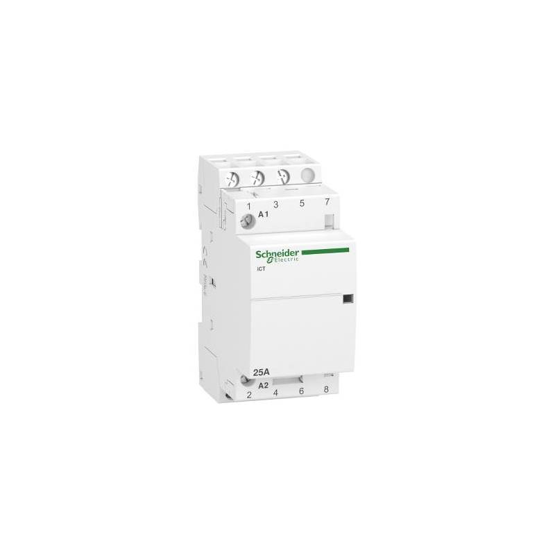 Contactor  Modular Act i9 iCT Mando Remoto  25A 3NA 230Vca - A9C20833