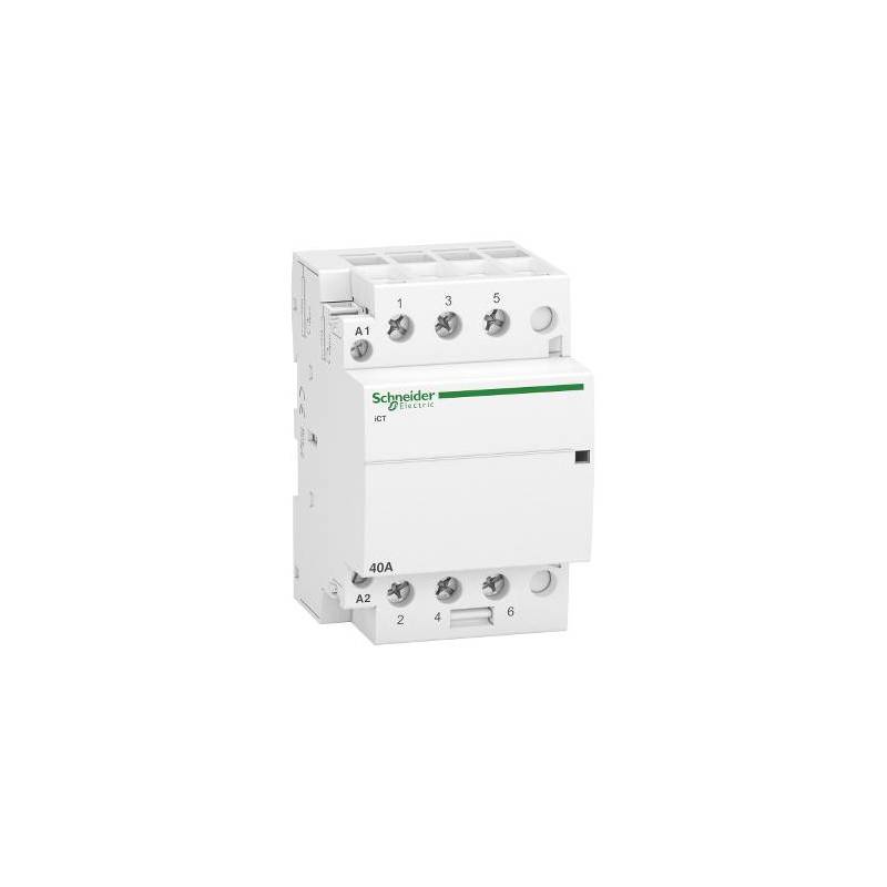 Contactor  Modular Act i9 iCT Mando Remoto 40A 3NA 230 Vca - A9C20843