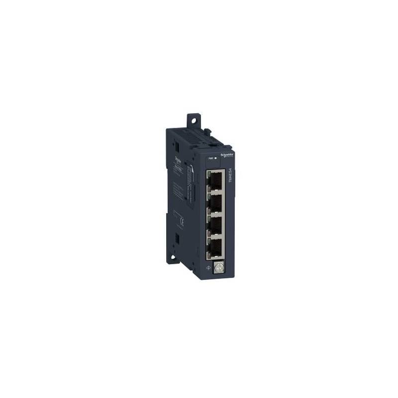 TM4 - Módulo de red Ethernet 100-BaseTX con 4 puertos RJ45