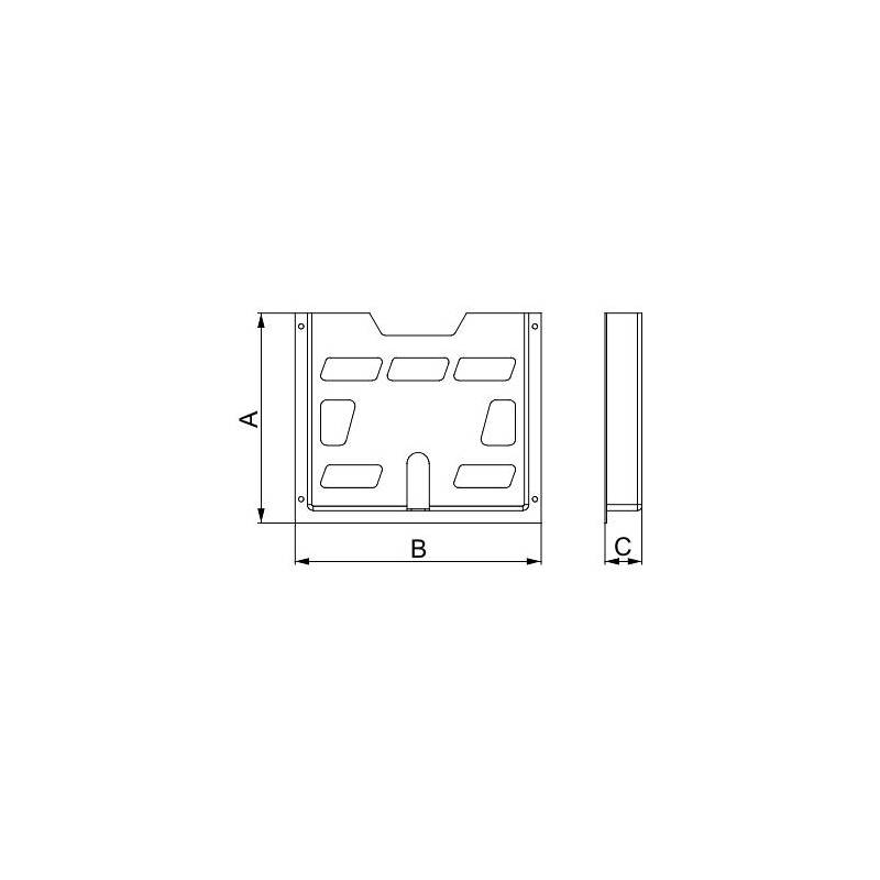 PORTAPLANOS PLAST. TIPO A3 P35 - NSYDPA3